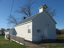 The Lynd School, a historic site in the township