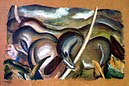 Franz Marc: Pferde in Landschaft