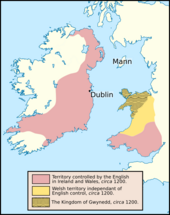 Map of Britain and Ireland