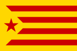 Estelada of Catalan Countries