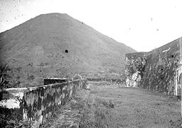 Le fort Belgica en 1921.