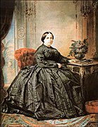 Portrait of Empress Teresa Cristina of Brazil (circa 1870)