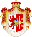 Coat of arms of Napoleon Louis Bonaparte as Grand Duke of Cleves and Berg