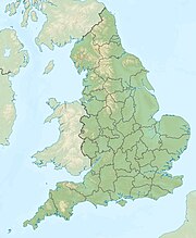 Location map/data/UK England is located in England