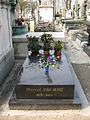 Graf van Marcel Proust by die Père Lachaise begraafplaas