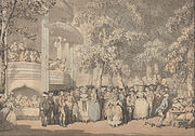 "Vauxhall Gardens", c. 1784