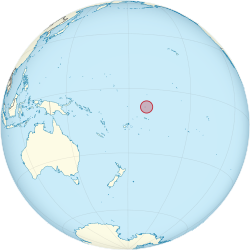 Ligging van Tokelau