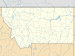 Sweetgrass–Coutts Border Crossing is located in Montana