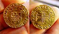 Portuguese Gold Coin, sixteenth century