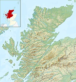 Loch a' Bhainne is located in Highland