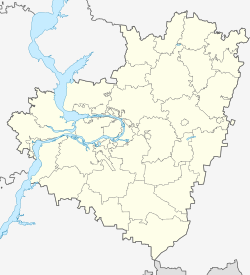 Novokuybyshevsk is located in Samara Oblast