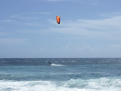 Kitesurfing