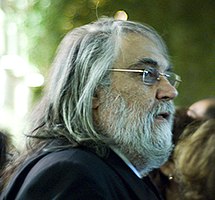 Vangelis at the premiere of El Greco (2007)