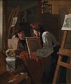 Un joven artista (Ditlev Blunck) observa un boceto en un espejo (en danés: En ung kunstner (Ditlev Blunck) betragter en skitse i et spejl) es un óleo de 1826 del pintor Wilhelm Bendz en el que retrata a su contemporáneo Ditlev Blunck. Perteneciente a la Edad de Oro danesa, la pintura tiene unas medidas de 98 × 85 cm y se conserva en la Galería Nacional de Dinamarca. Wilhelm Bendz, subida dentro de Europeana Art Challenge