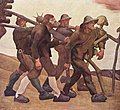 阿尔宾·艾格-利恩茨（英语：Albin Egger-Lienz）："Der Totentanz von Anno Neun" (1906-1908)