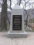 Front of the monument