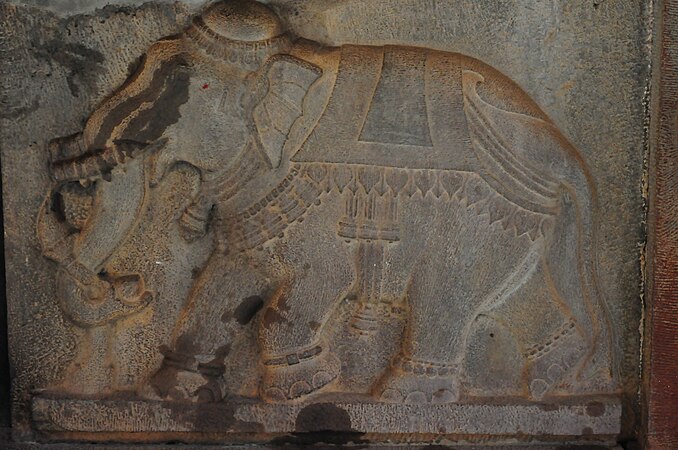 A sculpture at Sagara, Karnataka