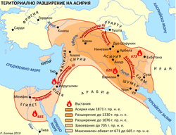 Териториално разширение на Асирия (ХІХ-VІІ в. пр. н. е.)