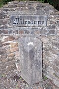 A milestone at Milestone in County Tipperary