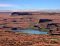 Image 7The immense floods created channels that are presently dry, such as the Drumheller Channels (from Geology of the Pacific Northwest)