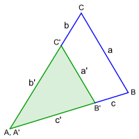 S:S:S-Satz a : a' = (b + b') : b' = (c + c') : c'