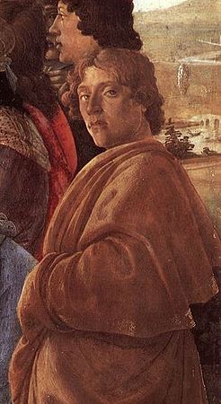Autoportret i Botticelli-t, altari Zanobi