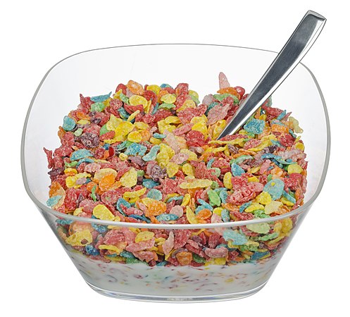 Fruity Pebbles cereal