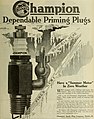 Champion spark plugs ad in The Saturday Evening Post, 1920