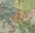 Kingdom of Hungary, King Béla III of Hungary, 1190, Europe, map