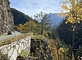 Deutsche Alpenstraße im Berchtesgadener Land (bei Schneizlreuth)