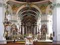 Mănăstirea benedictină Sf. Gall (interiorul)