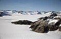 Juneau Icefield looking Northwest