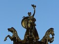 Columbia Triumphant sculpture group atop USS Maine Memorial