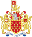 Image 1The arms of the Greater Manchester County Council, depicted here, became redundant with the abolition of the council in 1986 (though similar arms are used by the Greater Manchester Fire and Rescue Service). (from Greater Manchester)