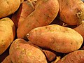 Kumara tubers.