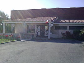 The town hall of Escoubès