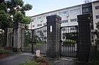 愛知県立惟信高等学校正門門柱 （2021年9月）