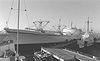 NS Savannah at Patriot's Point in 1990. Ingham appears to right; view may be from Laffey