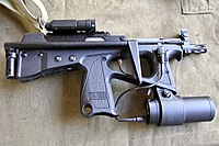 PP-2000 with Zenit-4TK laser sight and tactical light.