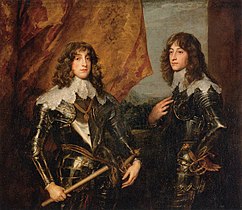 Portraits de Charles-Louis, duc de Bavière, et de son frère Robert, Antoine van Dyck