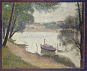 Georges-Pierre Seurat, Temps gris, 1888