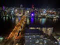 Skyline of Furumachi at night