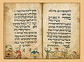 Image 9Birds' Head Haggadah, unknown author (from Wikipedia:Featured pictures/Artwork/Others)