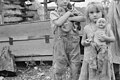 Children of destitute Ozark mountaineer, Arkansas, October 1935