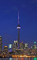 Image 1The CN Tower, located in downtown Toronto, Ontario, Canada, is a communications and observation tower standing 553.3 metres (1,815 ft) tall.