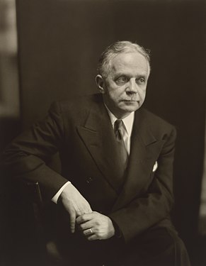 Photograph of Walter Francis White, created by Clara Sipprell, edited and nominated by Adam Cuerden.