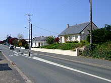 Photographie de l'entrée Est de Rochefort.