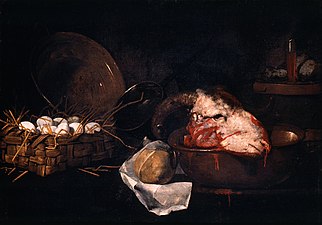 Interno di cucina con testa di caprone (1650 - Museo di Capodimonte, Napoli)