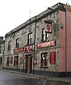 The Red Lion Pub in St. Columb Major, Cornwall, England.