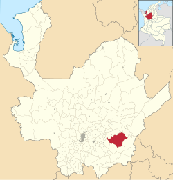 Location of the municipality and town of San Carlos in the Antioquia Department of Colombia